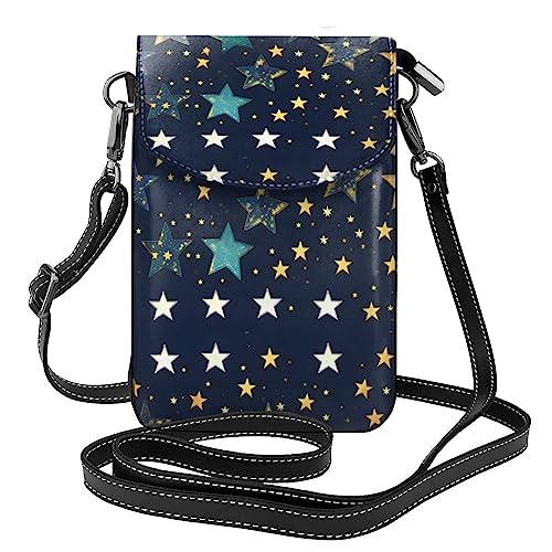 Petit sac à bandoulière en cuir PU KoNsev avec fentes pour cartes