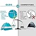 Alvantor Coolhut Beach Tent Beach Umbrella Outdoor Sun Shelter Automatic Pop Up UPF 50+ Sun shade Portable Camping Fishing Hiking Canopy Easy Setup Windproof