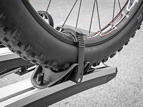 EUFAB Radstopper für breite Reifen bis 3,25 Zoll, 2-TLG. für Fahrradträger