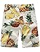 SSLR Mens Shorts Causal Flat Front Hawaiian Summer Shorts for Men (32, White)