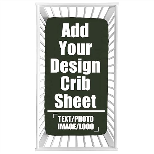 Sábanas bajeras personalizadas para cuna para bebé Sábana de colchón personalizada para cuna estándar Sábanas transpirables para niña y niño