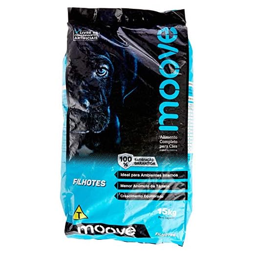 Chronos Ração Moove Para Cães Filhotes 15Kg