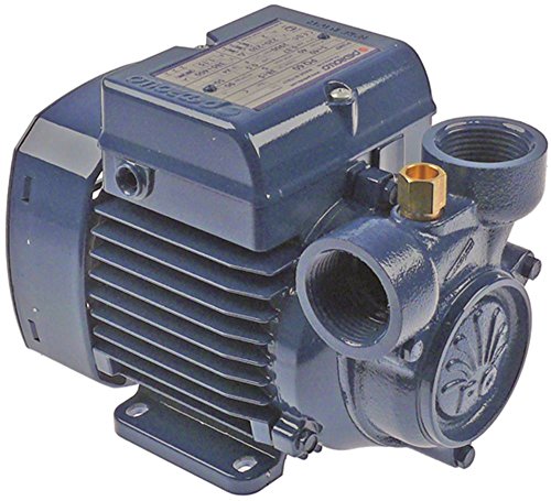 PEDROLLO PQ60 Drucksteigerungspumpe für Spülmaschine Elframo ET, ETE20, ETE21, ETE25, ETE27, ETA, EN 0,37kW 230/400V Eingang 1'