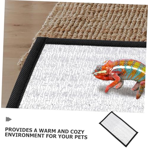 Alfombrilla térmica para reptiles con película reflectante miniatura 3