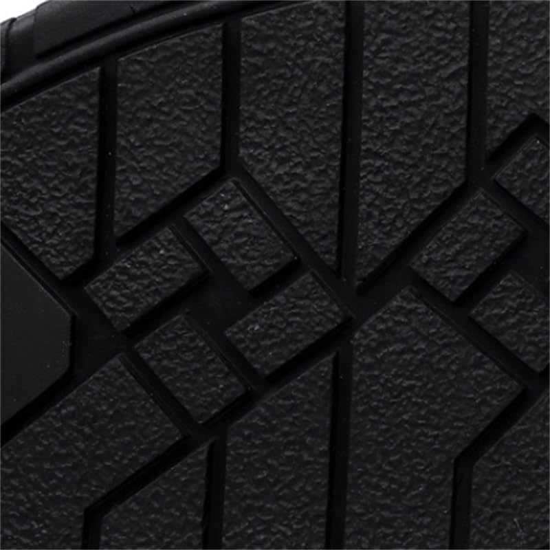 Men's Round-toed Rubber Shoes Thick-soled flat-heeled Slip-on Shoes Soft-soled Comfortable Breathable Versatile Shoes for Men
