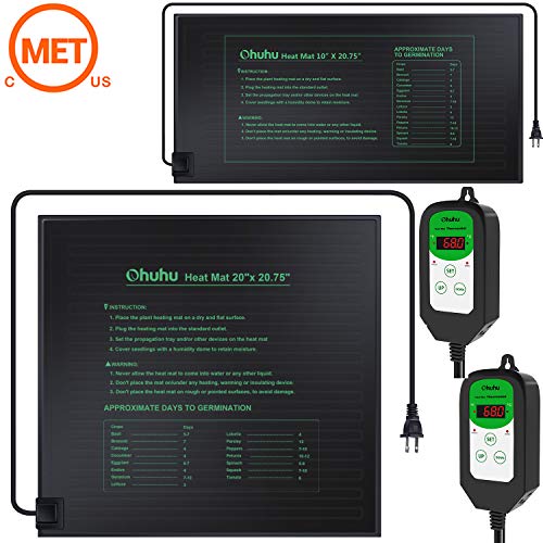 Ohuhu Seedling Heat Mat, MET Standard IP67