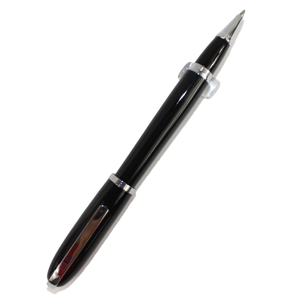 Baoer 516 Penna A Sfera Nero | Rockets Exellent Testa, Design Contemporaneo, Comoda Impugnatura, Ricarica Inchiostro Inclusa