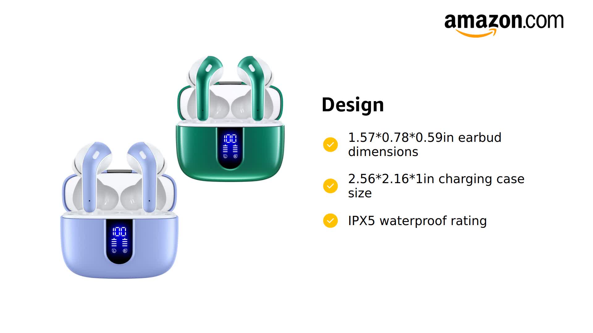 Amazon.com: TAGRY 2 Sets X08 Purple and Forest Green Bluetooth