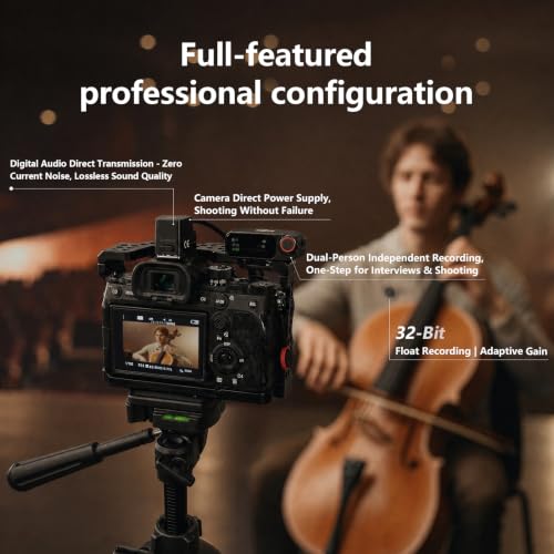 Image of DJI Mic 3 (2TX+1RX+Charging Case), All in one Mic with Hot Shoe for Sony