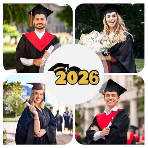 بروش التخرج، ازرار طية صدر التخرج - دبوس 2026 | للطلاب والمعلمين في المدرسة الثانوية والكلية والمدرسة والولائم والحفلات والشال والسترة والمعاطف والاوشحة