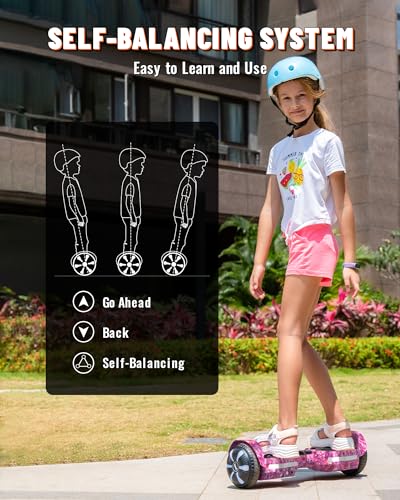 Simate P6 Scooter, Bluetooth Speakers And Led Light-Up Wheels, App Control, Dual 250W Motors, 8.5 Mph Max Speed & 8.5 Miles Max Range, Gifts For Kids Adults Girls Boys thumb #3