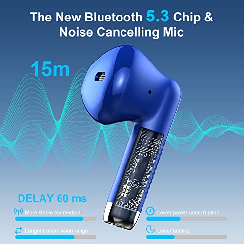 Wireless-Earbuds-Bluetooth-54-Earbuds-Stereo-Bass-Bluetooth-Headphones-in-Ear-Noise-Cancelling-Mic-Earphones-IP7-Waterproof-Sports-32H-Playtime-USB-C-Charging-Case-Blue-Ear-Buds-for-Android-iOS Wireless Earbuds Bluetooth 54 Earbuds Stereo Bass Bluetooth Headphones in Ear Noise Cancelling Mic Earphones IP7 Waterproof Sports 32H Playtime USB C Charging Case Blue Ear Buds for Android iOS