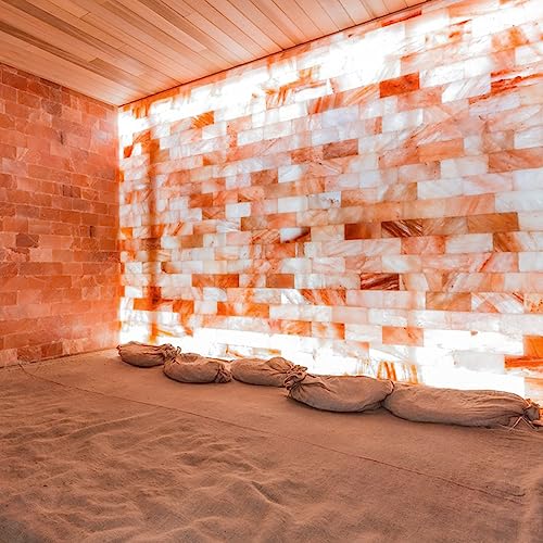 Generic HSB842 Natural Himalayan Salt Bricks 8X4X2- For Building Spa, Sauna | Himalayan Pink Salt Block thumb #5