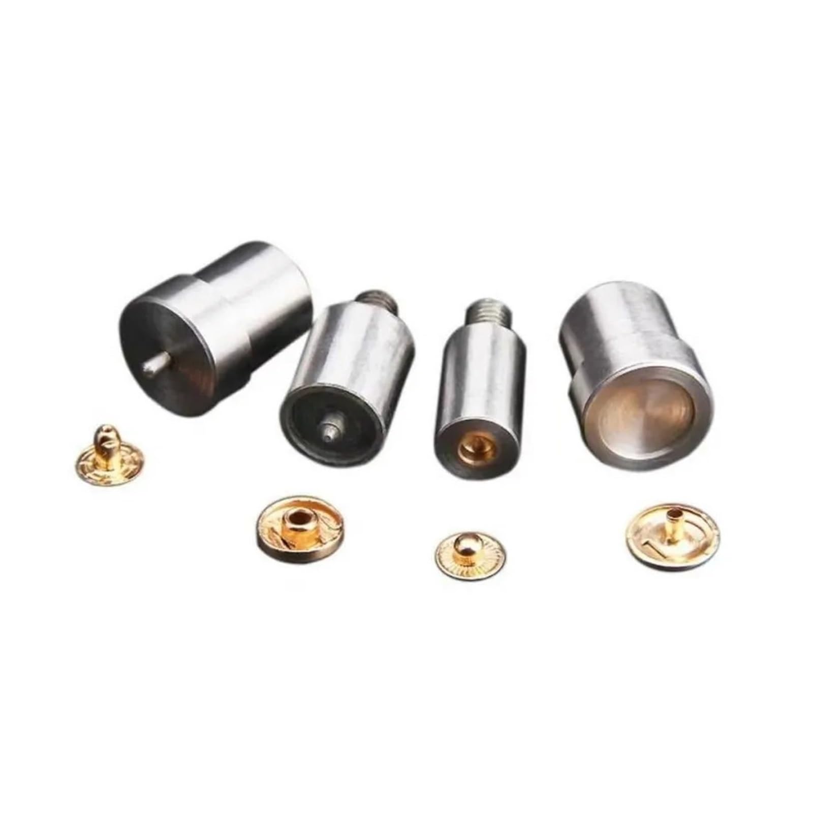 Snap Fasteners Botón Die Troqueles de botones con cierres a presión | Herramientas de instalación for máquina de prensa manual(831)