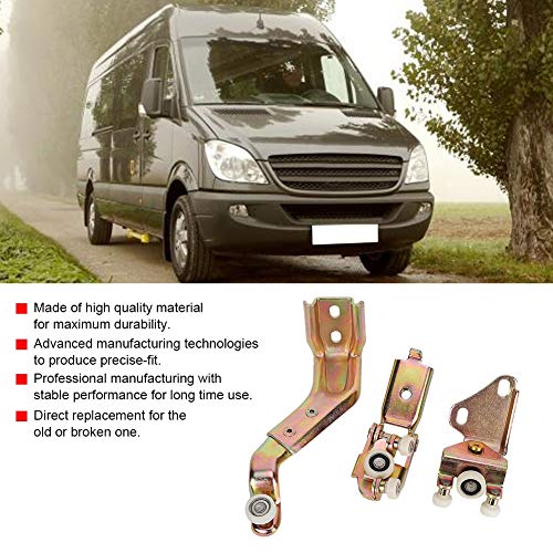 Image of Dweekiy Sliding Door Roller, Car Right Sliding Door Roller Guide Set Fit for Sprinter 1995-2006 9017601347