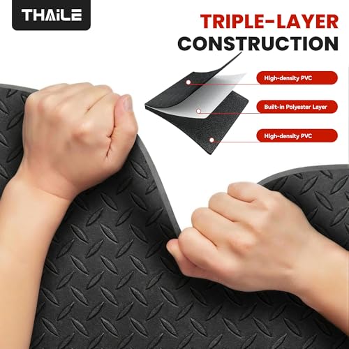Image of Non-Slip Walking Pad Treadmill Mat for Carpet Floors,55x24 Hardwood Floor Protection, Mats for Under Walking pad /Treadmill /Bike /Exercise Equipment on Carpets, Noise Shock Absorption, Stationary
