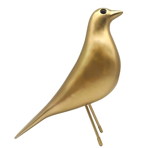 Mid-Century Home Décor House Bird - Office House Desk Dove