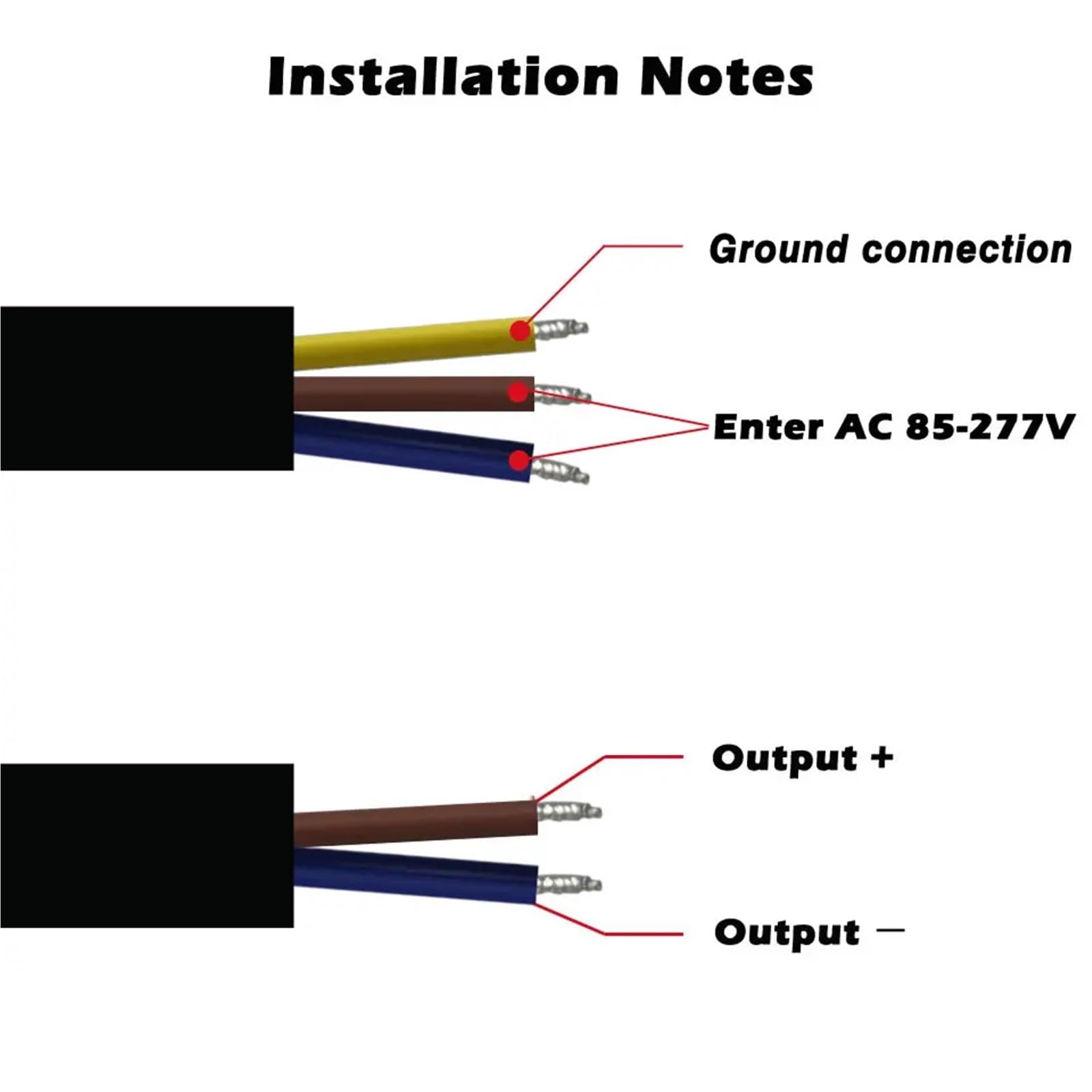 Driver LED 100W 900MA, 1500MA, 3000MA, 3600MA, corriente constante, alimentación exterior impermeable, transformadores de iluminación para LED 100W(DC54-90V 900mA)