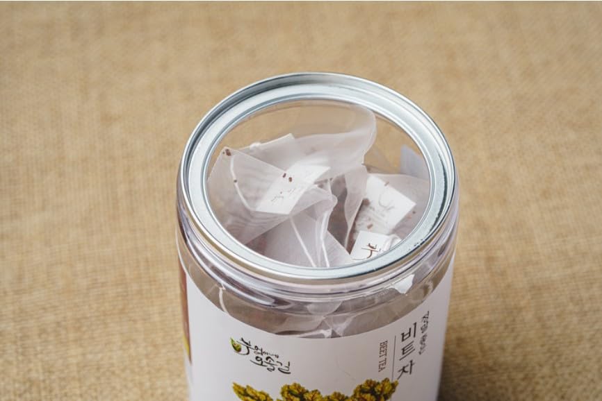 Organic Tea, Korean Organic Beet Tea, Caffeine-Free, 25 Count, Natural Sweet Flavor - Image 3