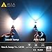 Alla Lighting 2000 Lumens HB4 9006 LED 8000K Ice Blue Fog Lights Bulbs, High Power 3030 36-SMD Extremely Super Bright 8K Replacement Upgrade