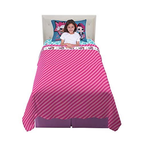 Franco Kids Bedding Super Soft Sheet Set, 3 Piece Twin Size, L.O.L. Surprise