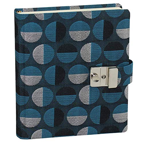 Journal intime Swing bleu avec cadenas pour protéger sa vie privée