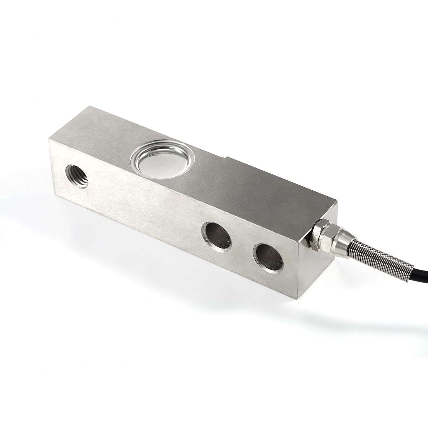 Beam Type Load Cell Sensor,Force Weight Sensor for Scale,Test Tension Compression,High Accuracy 0.2% Single Point Beam Type Alloy Steel Wide Range (0-200KG)