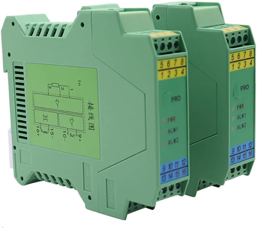 Intelligent Rail Type Temperature Transmitter with Universal Isolator PT100/K/4-20MA Output 0-10V(1 in 1 Put)