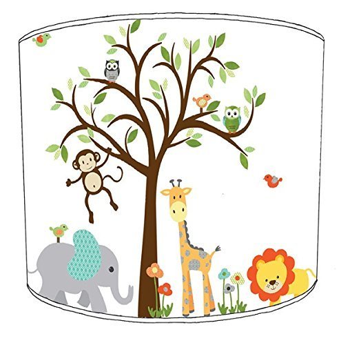Monkey Lampshade for A Ceiling Light in 3 Sizes - Free Personalisation