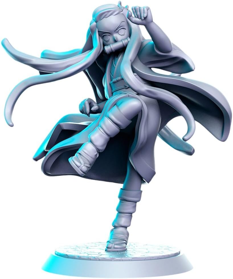 TYL DND 36 Unpainted Miniature for War Gaming | RPG Scale Figures, Detailed Tabletop Board Game Accessories | Realistic Tabletop Miniatures (C, 32mm)