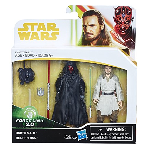 Pack Star Wars Force Link 2.0 figurines interactives à sons réels - 2