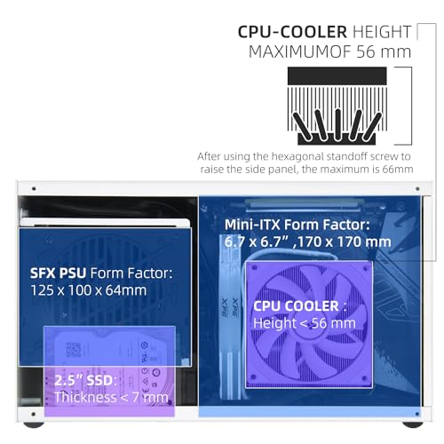Image of SGPC K49 Mini ITX Case 7.1L PCIe 3.0 Edition