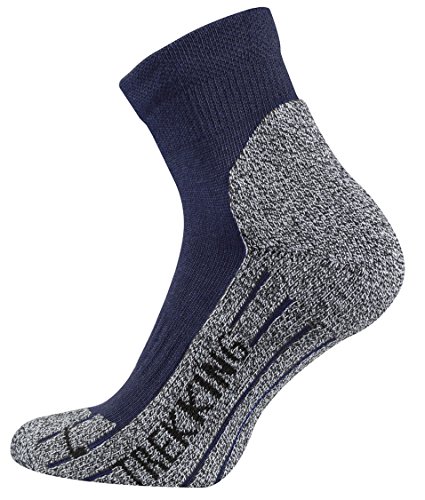 TippTexx 24 4 Paar Kurzschaft Trekkingsocken-Wandersocken mit...
