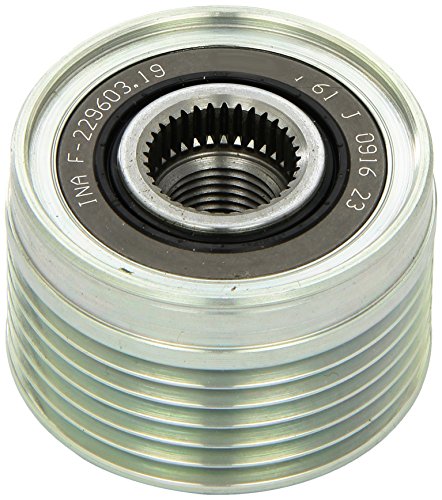 Polea libre del alternador INA para reparar transmisiones de Peugeot 206 Fastback