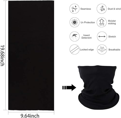 Miniatura 3 de Máscara facial, bandanas, polaina para el cuello, bufanda mágica, diadema para polvo, sol, viento