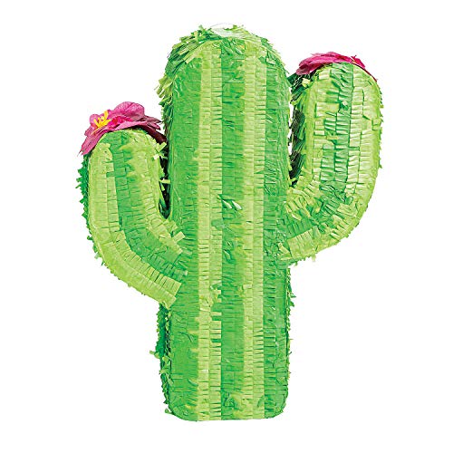 FIESTA CACTUS PINATA - Party Decor - 1 Piece