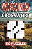 Virginia Crossword: 50 Richmond Puzzles For Kids, Adults and Seniors Easy Mind-Stimulating Fun and Engaging Challenges for Mental Relaxation and Vocabulary