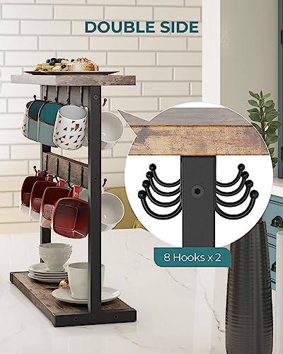 OROPY Wood Coffee Mugs Holder for Counter