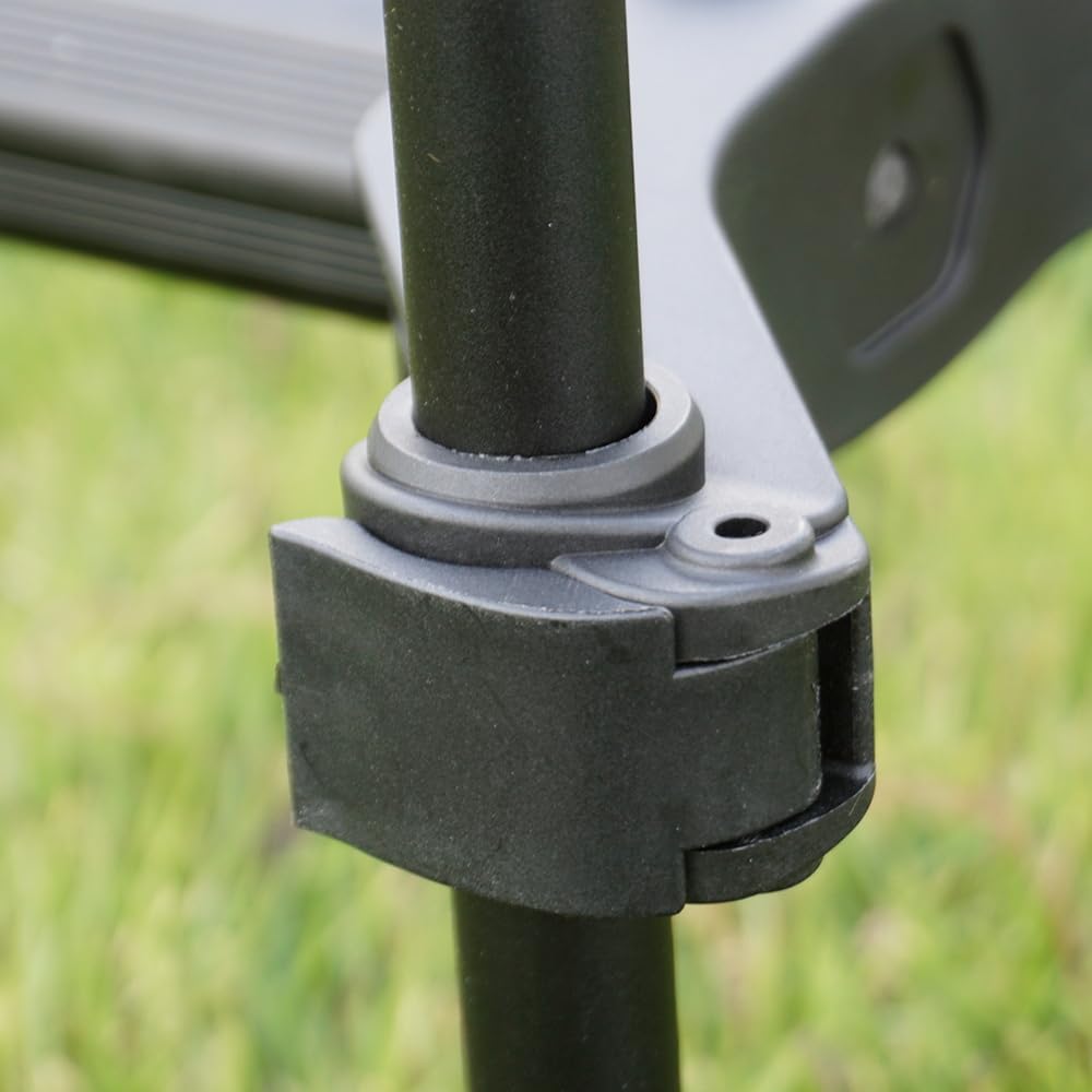 Hirisi Tackle Rod Pod Support de canne à pêche - 3 cannes ou 2 cannes au choix - Support de canne à pêche en aluminium avec sac pour pêche à la carpe