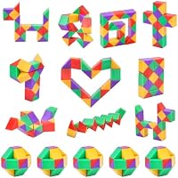 Ainiv Serpiente mágica, 15PCS 24 Segmentos Magic Snake Cube,