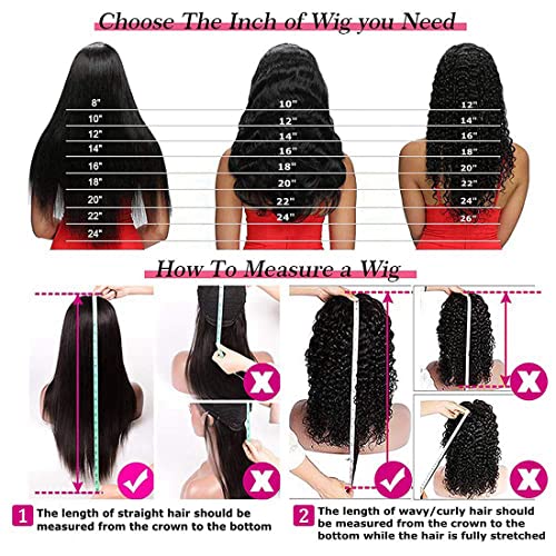 Image of Deep Wave Headband Wig Human Hair 18 Inch Brazilian Virgin Natural Black