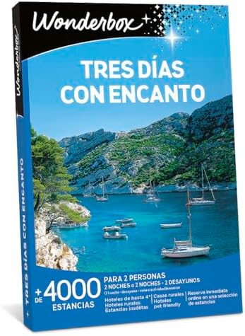 Wonderbox - Caja Regalo - Tres Días con Encanto - 4100 Estancias ...