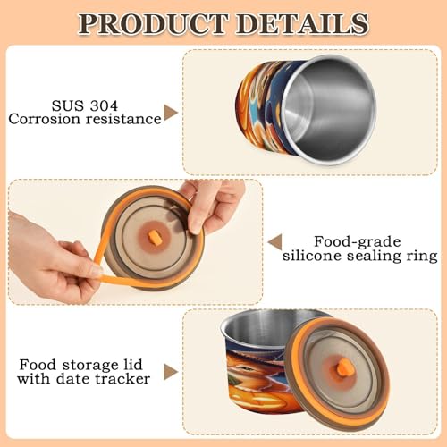 Envase hermético STAYTOP de acero inoxidable para cocina 17oz miniatura 4