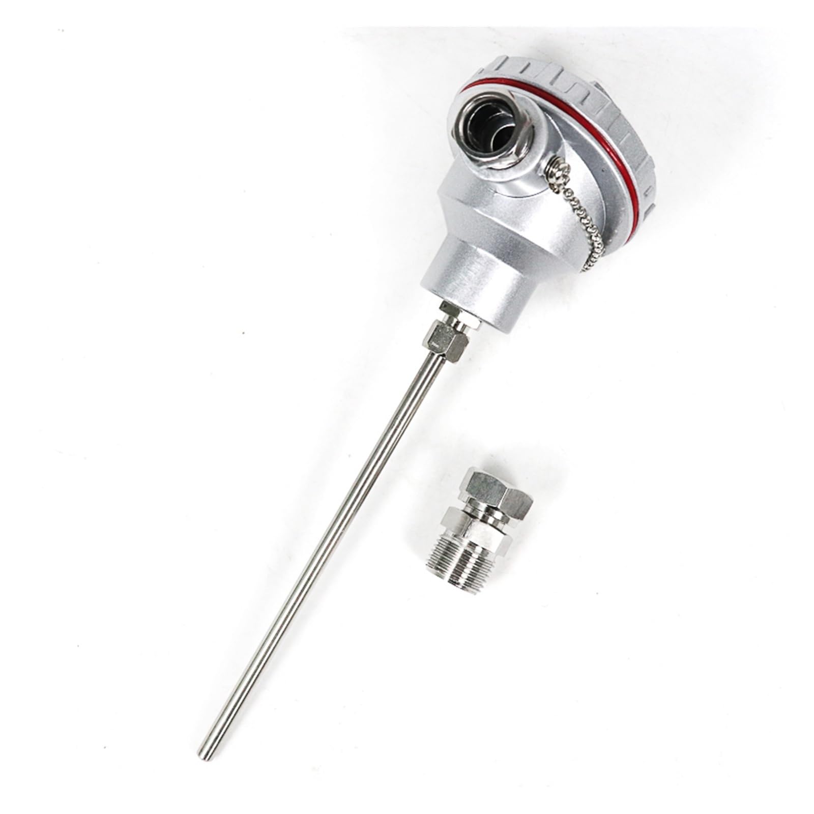 Sensor de temperatura 4-20 mA, transmisor de temperatura PT100(0-600 degree 4-20mA,150mm)
