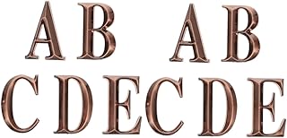 DOITOOL 2pcs 1 Three-Dimensional Digital Grade Front Door Sign Number Stickers Decal Stickers Street Address Numbers 3D Mailbox Numbers Stick on House Numbers Abs Resin Golden Door Address