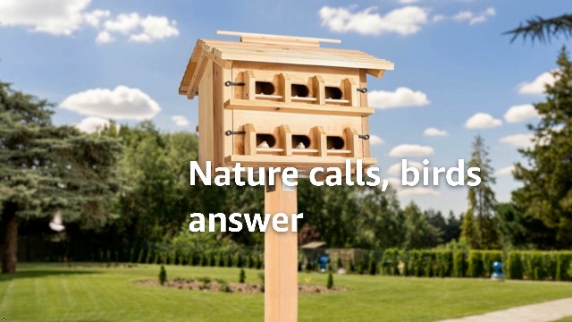 Amazon.com : CEDAR ALPHA Purple Martin House Birdhouse for Outside