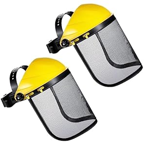 Hestya 2 Stück Sicherheit Gesichtsschutz Helme