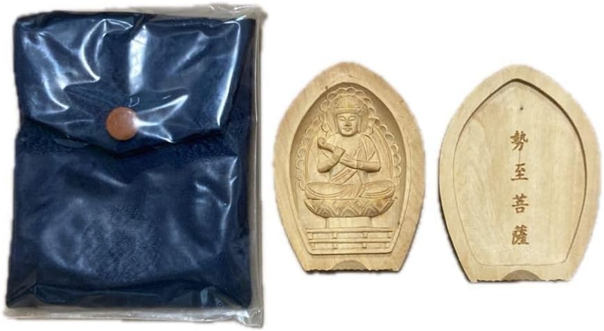 お守り本尊 勢至菩薩 柘植製 腕輪念珠 お守り本尊 勢至菩薩 セット