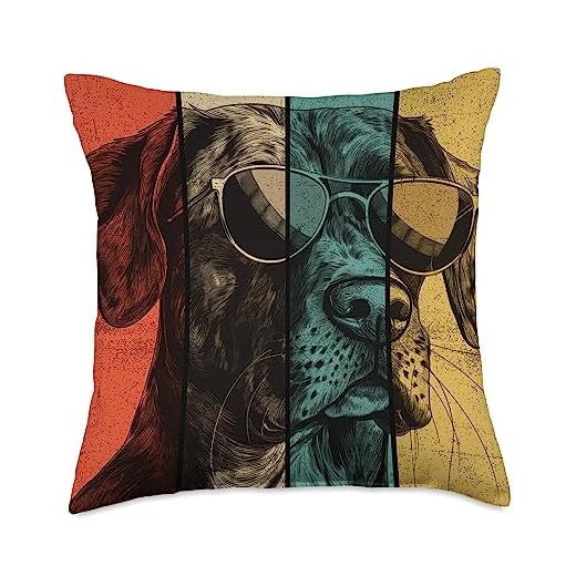 My Treeing Tennessee Brindle Best Dog Vintage Treeing Tennessee Brindle Dog Mom Dad Kids Men Women Throw Pillow, 18x18, Multicolor
