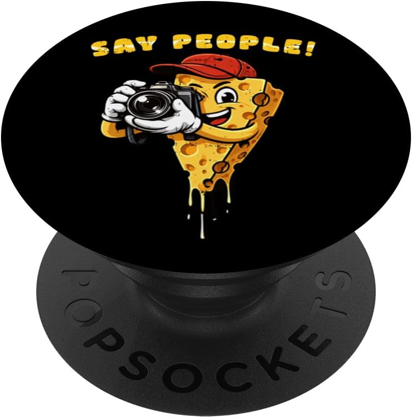 Funny Photographer Say People Cheese Camera Photography PopSockets Adhesive PopGrip